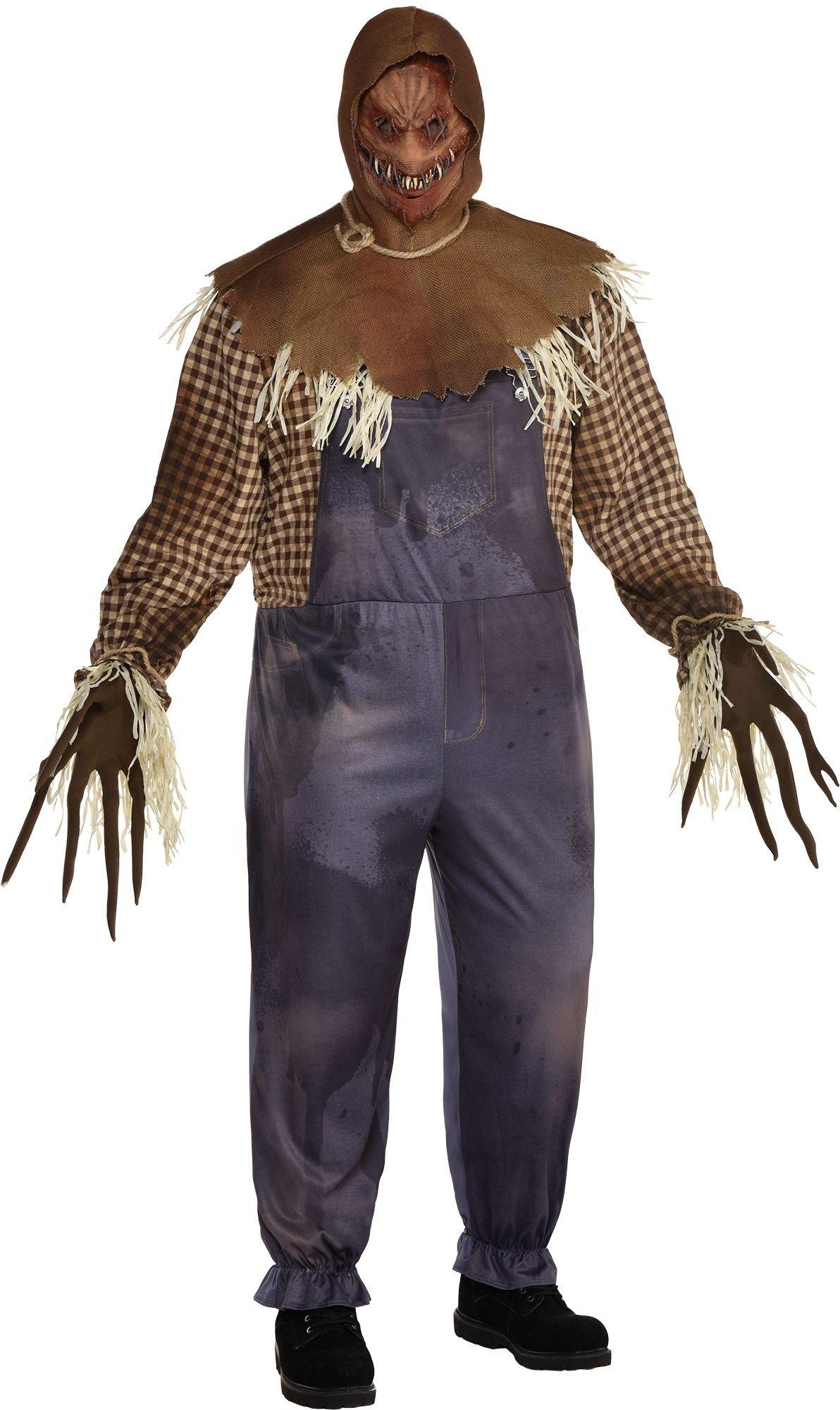 Adult Sinister Scarecrow Costume - Plus Size